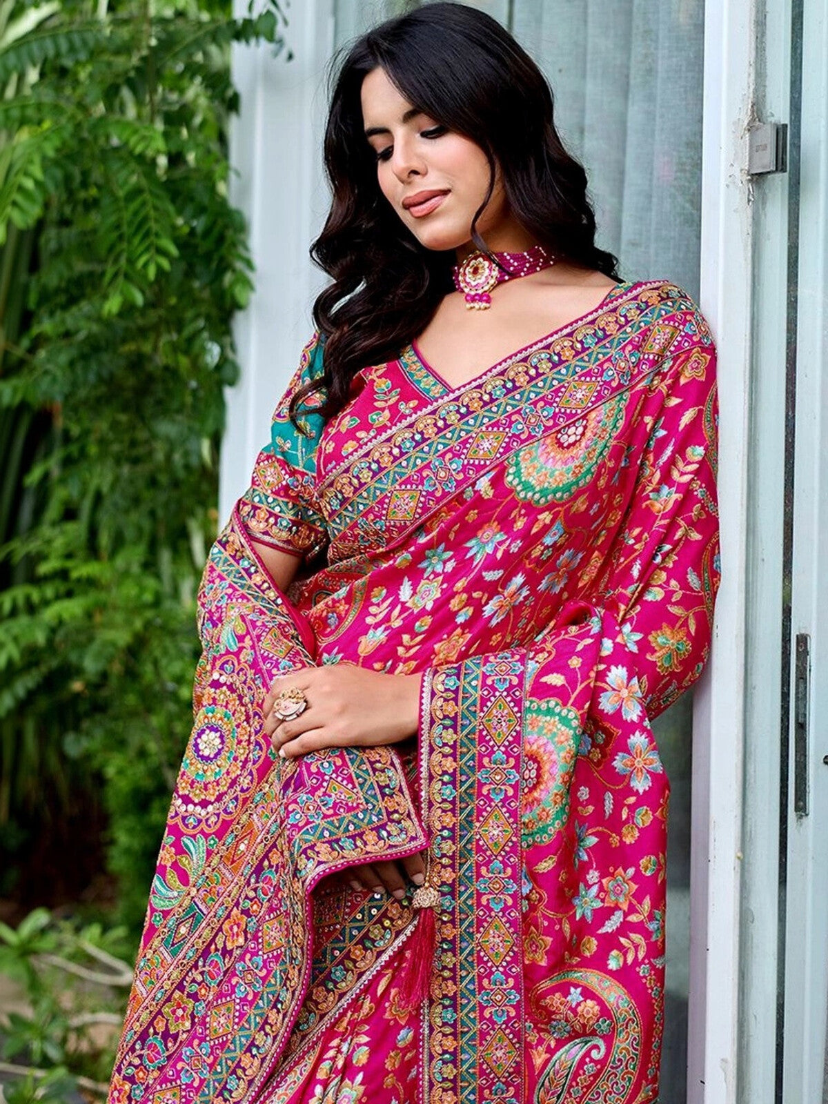 Banarasi Art Silk Embroidered Saree